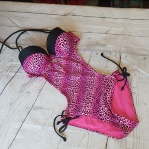MONOKINI XTREME PADDING LEOPARD